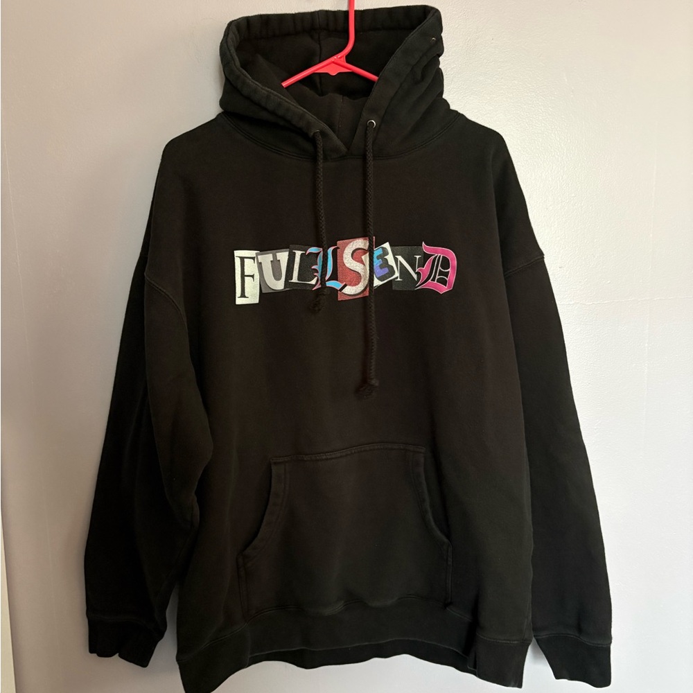 Full Send by Nelk black Ransom hoodie from‎ June 2020 drop Size XL Skater Street
